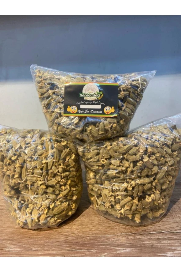 kurutulmuş bamya 1 kg