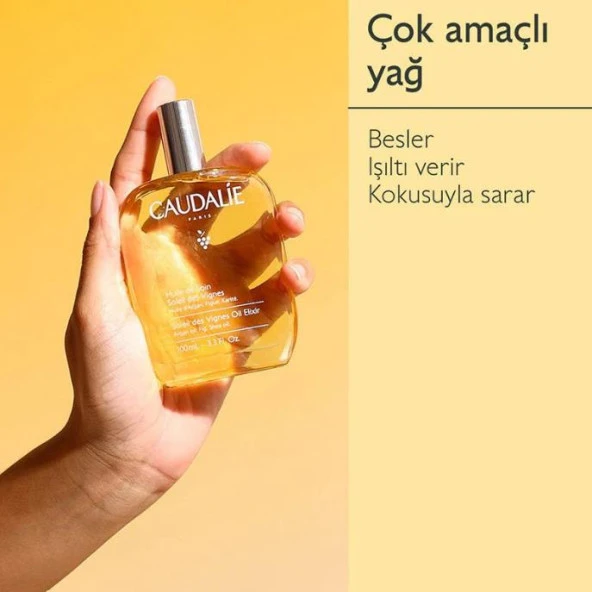 Caudalie Soleil des Vignes Elixir Yağ 50 ml - Resim 3