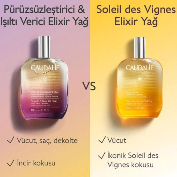 Caudalie Soleil des Vignes Elixir Yağ 50 ml - Resim 5