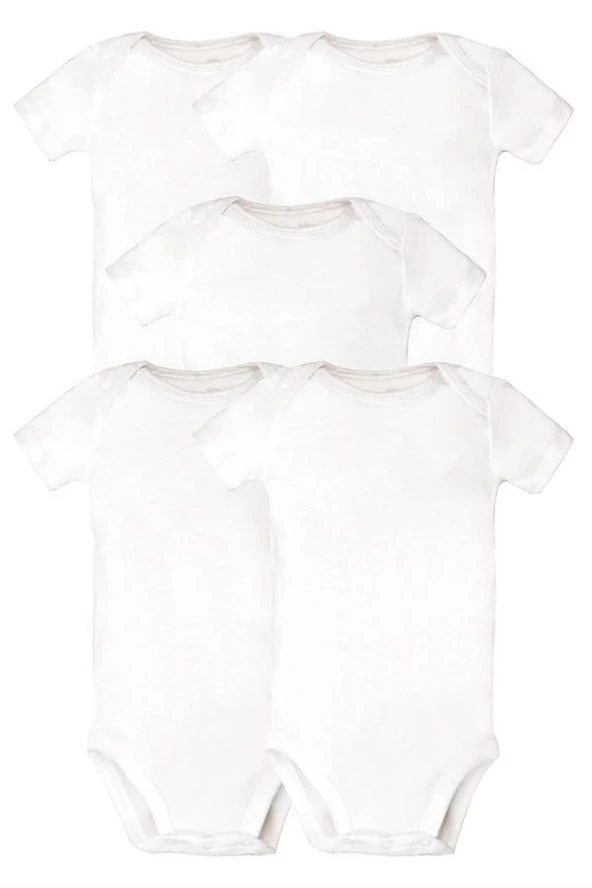 Carter's Layette Bebek 5'li Body Set Beyaz 1L930510