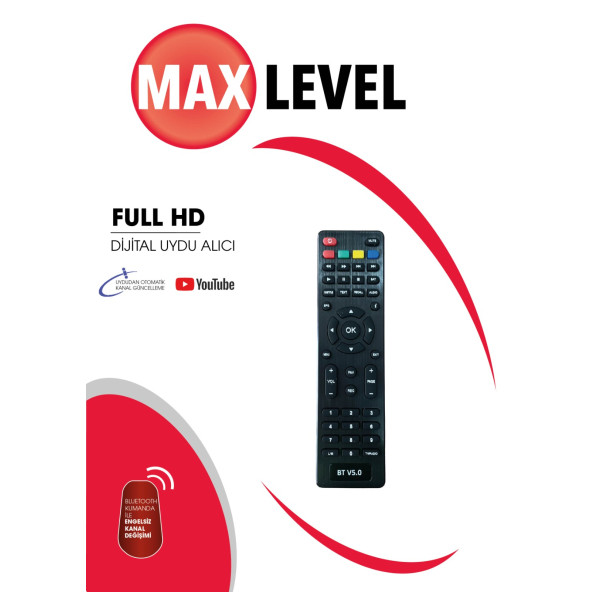 Full Hd Dijital Uydu Alıcısı Bluetooth Kumandalı - 2