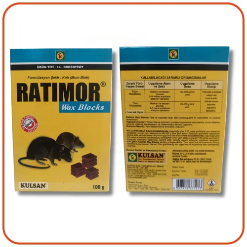 Ratimor Wax Mum Blok Fare Zehiri | 100 Gram - 3