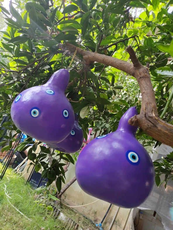 Ağaç Süsü,Balkon Süsü Bahçe Süsü Mor Renk