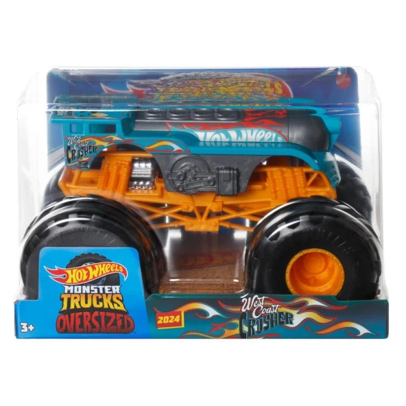 Hot Wheels Monster Trucks 1:24 FYJ83 HTM78 Lisanslı Ürün