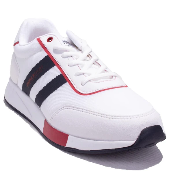 U.S Polo Assn DragoCC Beyaz Lacivert Ortopedik Günlük  Erkek Spor Ayakkabı ürün görseli