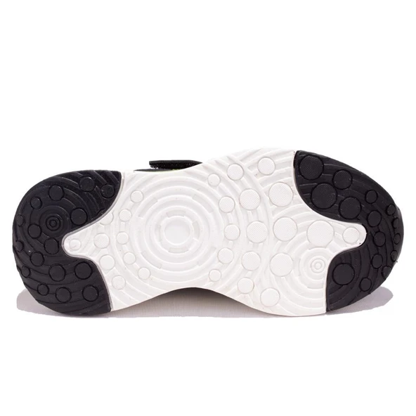 Vicco Nebula 346F24Y113C Siyah Yeşil Ortopedik Erkek Çocuk Spor Ayakkabı - Resim 4