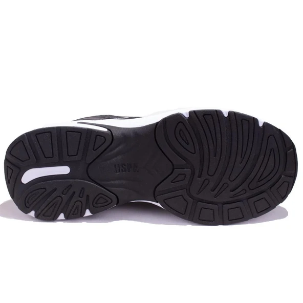 U.S Polo Assn FelıxC3 Siyah Beyaz Ortopedik Günlük  Erkek Spor Ayakkabı - 4