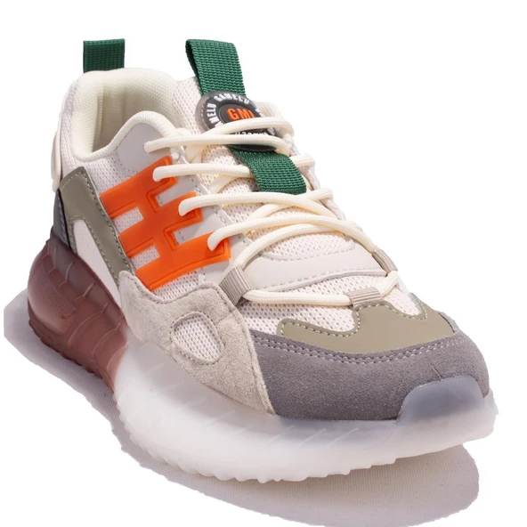 Gamelu TODC Bej Ortopedik Günlük Erkek Spor Ayakkabı