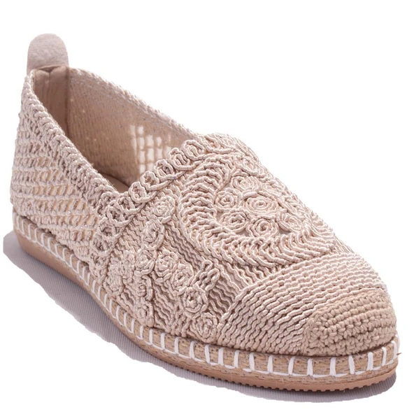 Dagoster DZA07-1155218C Ten Triko Günlük Babet Kadın Ayakkabı