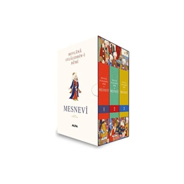 Mesnevi 1-2-3 K.Kapak Kutulu Set/m.C.Rumi/alfa