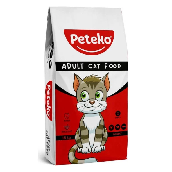 Peteko Gourmet Yetişkin Kedi Maması 15 kg