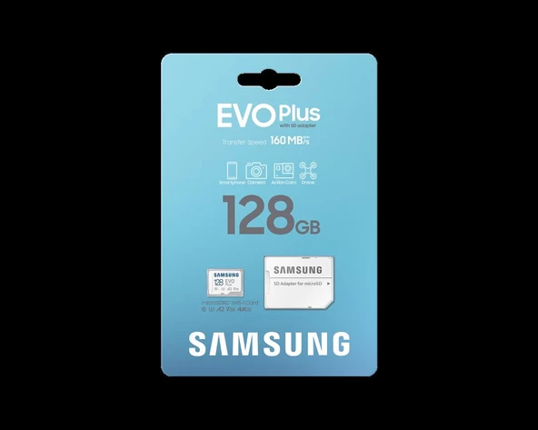 Samsung Evo Plus 128GB MicroSD Hafıza Kartı MB-MC128SA/APC - 6