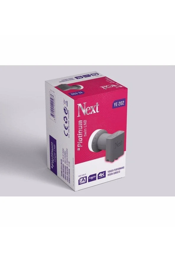 Çiftli Twin Lnb Ye-202 0.1 Db 2 Li Ikili Lnb Orjinal