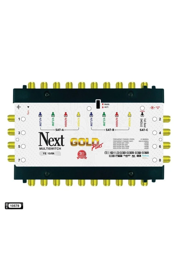 Uydu Santral 10/8 Kaskatlı
