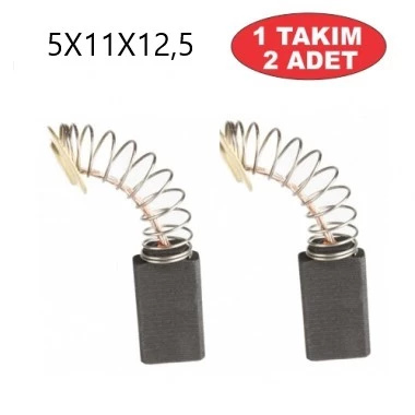 MAKİTA TİPİ KÖMÜR YAYLI 5mmX11mmX12,5mm