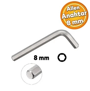 8 NO TEK ALYAN ANAHTAR KISA ürün görseli