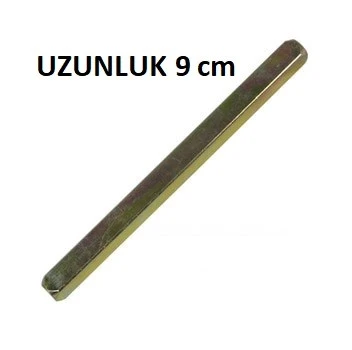 KAPI KOLU DEMİRİ KARE / KAPI KOLU MİLİ KARE 9 cm