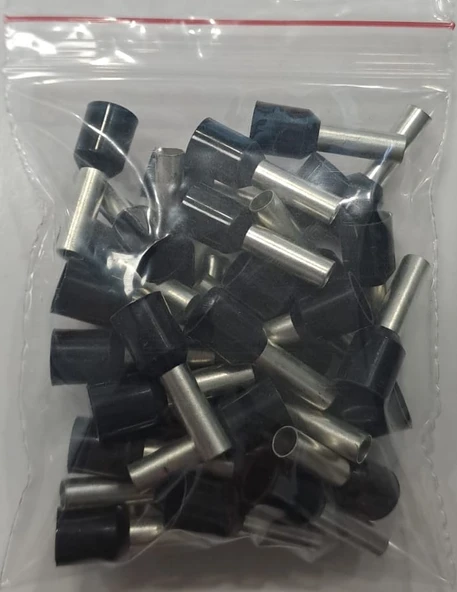 4.0 mm KABLO YÜZÜĞÜ İZOLELİ (35ADET) SİYAH - Resim 2