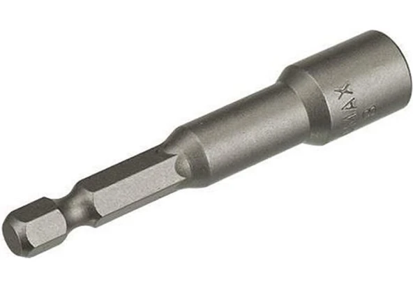 8mm x 65mm LOKMA BİTS ADAPTÖR - MANYETİK SOMUN ADAPTÖRÜ