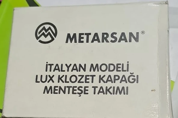 KLOZET KAPAK VİDASI (METERSAN) ST102