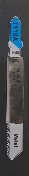 DEKUPAJ BIÇAĞI METAL ( TESTERESİ ) T118A HSS  B.H.D ( 1 ADET FİYATIDIR ) ürün görseli