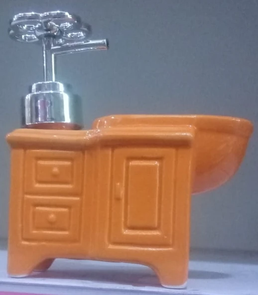 MİNİ SIVI SABUNLUK LAVABO ŞEKİLLİ SADO ALKAPOL