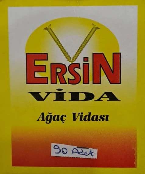 20X40 AĞAÇ VİDASI DÜZ BAŞLI ( 90 ADET ) - 3