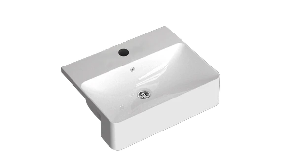 Capri Lavabo 40 x 50 cm (kare) TURAVİT