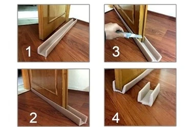 KAPI ALTI GEÇMELİ EŞİK SÜNGERİ 90 cm BEYAZ - 2