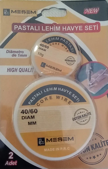 MEŞEM PASTALI LEHİM TELİ SETİ ürün görseli