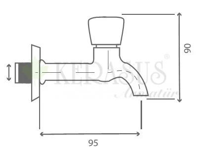 KERASUS CLASSIC PLUS SERİSİ - KISA MUSLUK - NORMAL - 2