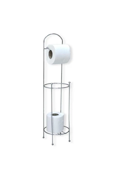 ALZ AYAKLI YEDEKLİ KAĞITLIK -17x65x15 cm - KROM ( FL5030 )