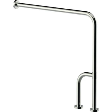 MAXIFLOW ENGELLİ GRUBU - YERDEN DUVARA TUTUNMA BARI Ø 32 - BASTON AYAK 75 x 75 x 30 cm ( 13582 ) 304