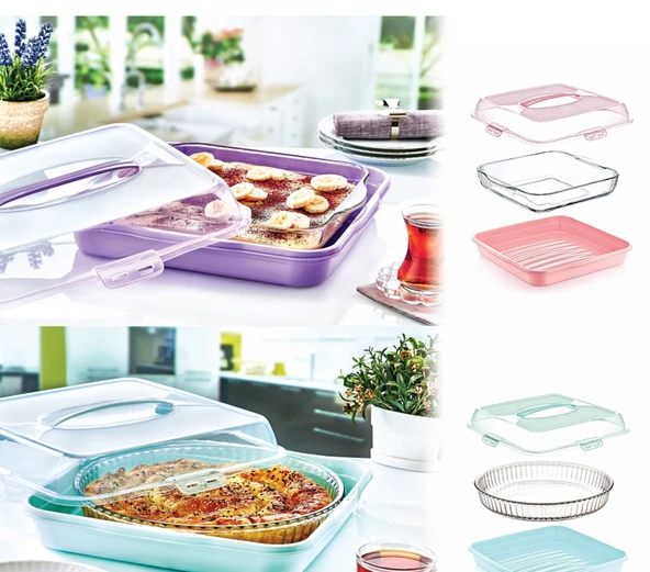 DÜNYA PASTA BÖREK KABI KARE 30308 ( 1 ADET FİYATIDIR )