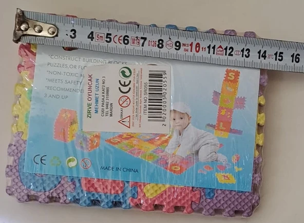 ZİRVE OYUNCAK - EVA PUZZLE MATS SR055 - 2