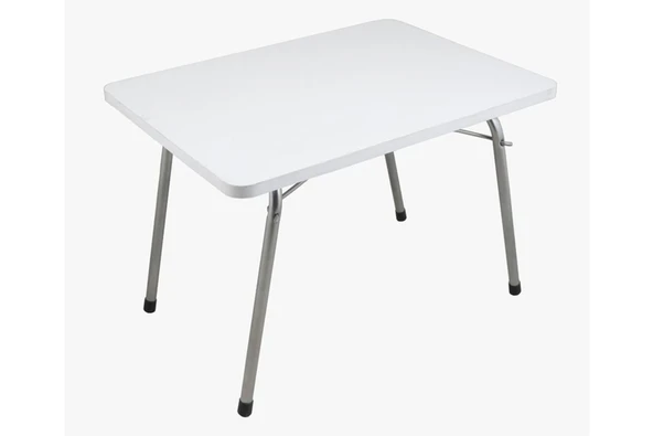 PİKNİK MASASI KATLANIR METAL AYAK BEYAZ ( 44 x 60 cm )