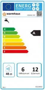Warmhaus (Baca Dahil) Aquwa 12 Lt. Doğalgazlı Hermetik Şofben - 6