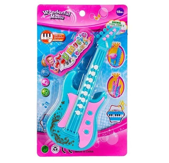 KARTELADA PİLLİ GİTAR 107-1B ürün görseli