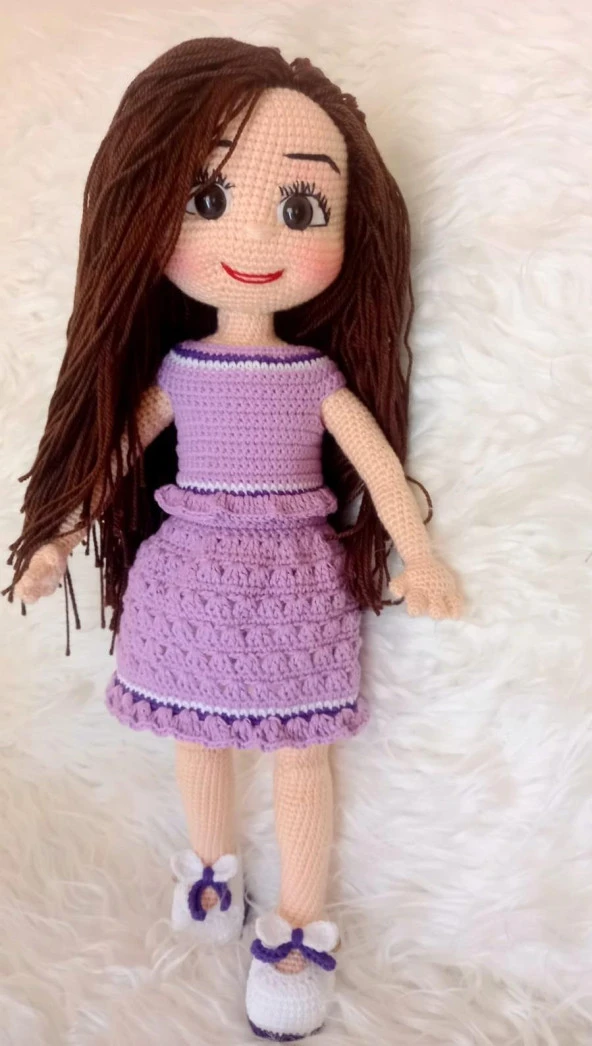 Hakime Bebek Amigurumi Organik Oyuncak - 5