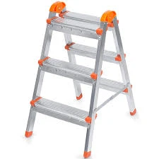 ÇİFT ÇIKIŞLI METAL MERDİVEN 3 BASAMAK ( 3+3 BASAMAKLI )