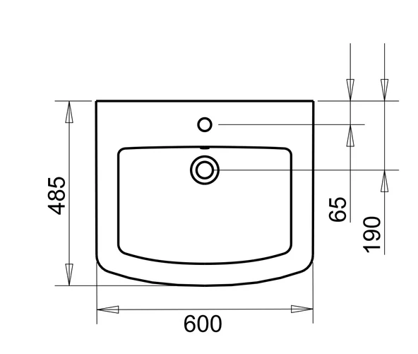 PLAZA LAVABO 50X60cm TURAVİT - 3