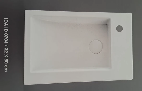İDA ETEJERLİ LAVABO 32X50cm TURAVİT - 3