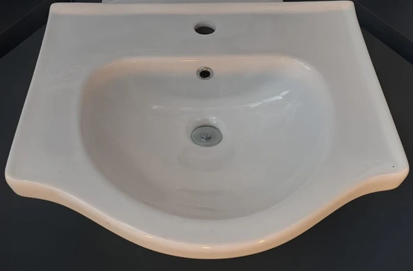 YAKAMOZ ETEJERLİ LAVABO 55cm TURAVİT