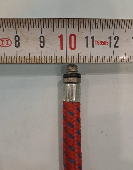 POMPA HORTUMU KIRMIZI KISA ( 16 cm ) - 2