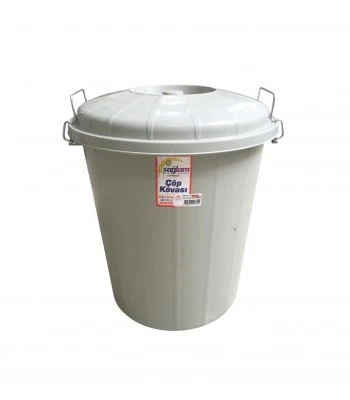 SAĞLAM ÇÖP KOVASI BATTAL 35 LT. KİLİTLİ 240 - 1