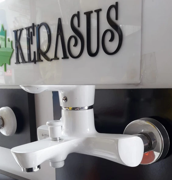 KERASUS SPACE SERİSİ - MİX BANYO BATARYASI - BEYAZ RENK ürün görseli 1