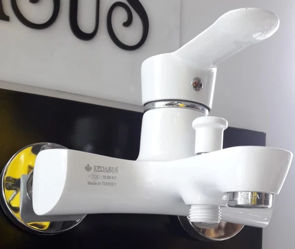 KERASUS SPACE SERİSİ - MİX BANYO BATARYASI - BEYAZ RENK - Resim 5