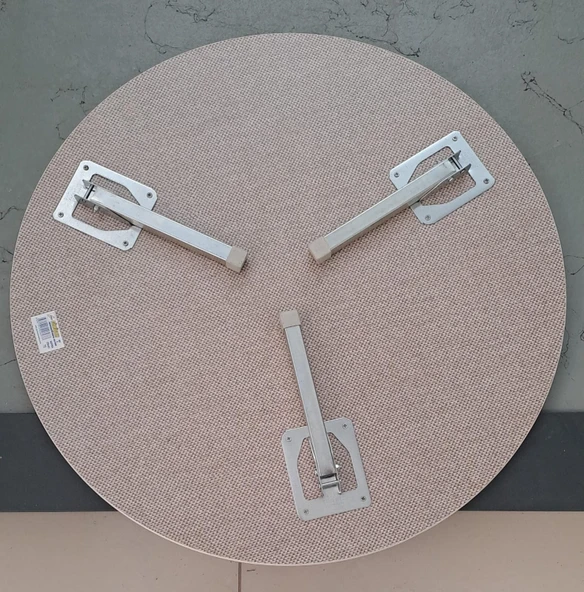GÜMÜŞLER 70 cm METAL AYAKLI SOFRA