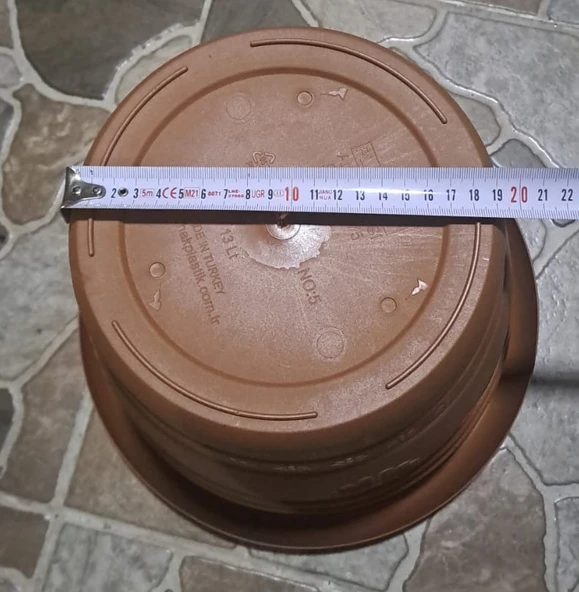 5 NO ANTİK SAKSI 13 LT - Resim 2