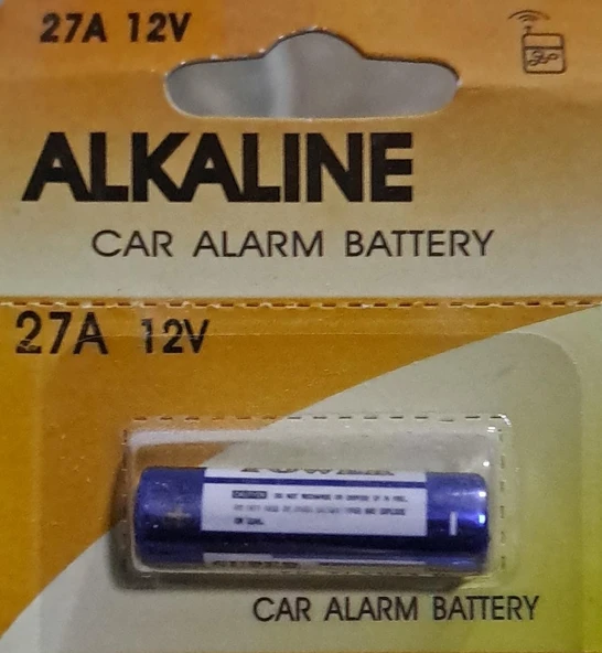 27A 12V PİL ( 1 ADET FİYATIDIR)